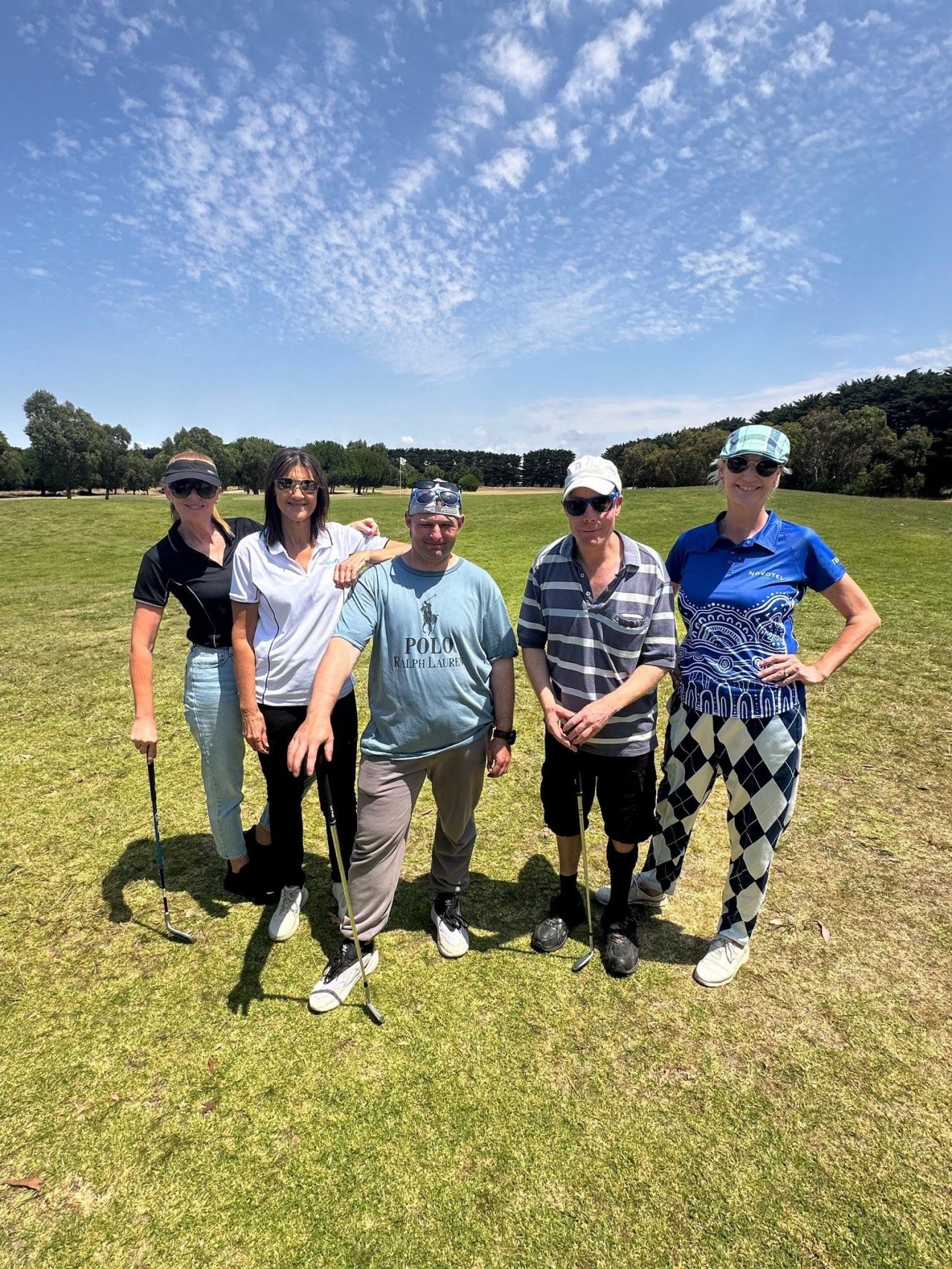 Tuckers funeral directors at a golf course