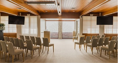 chapel in funeral home