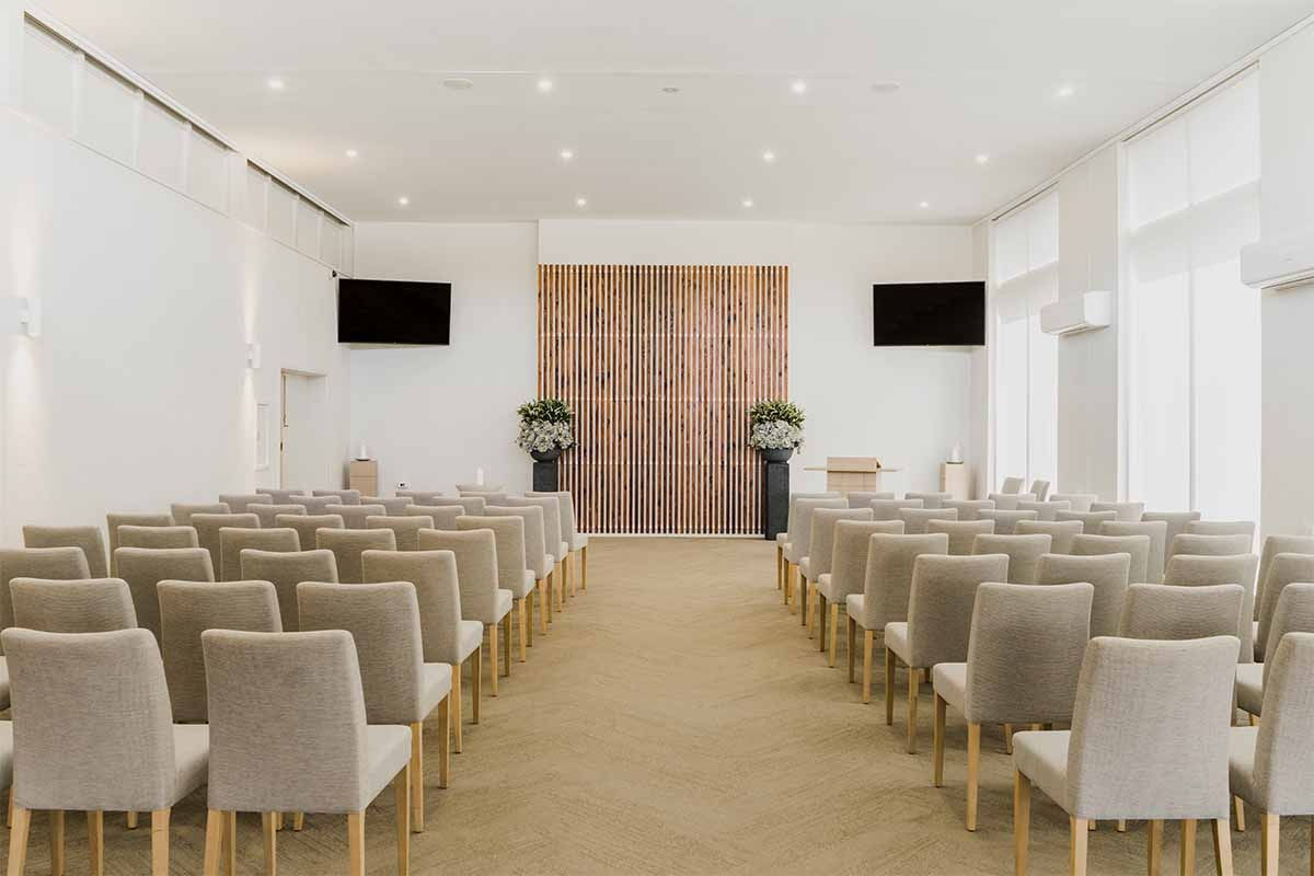 Inside of Geelong West Chapel