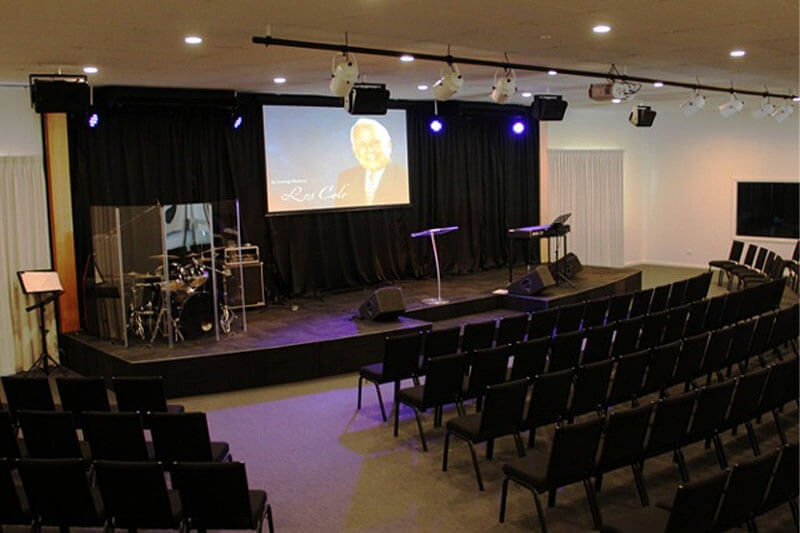 Auditorium at Moolap Chapel