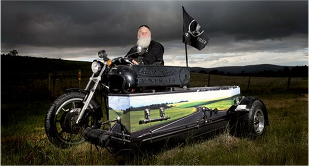 Harley Hearse – Last Ride Funerals